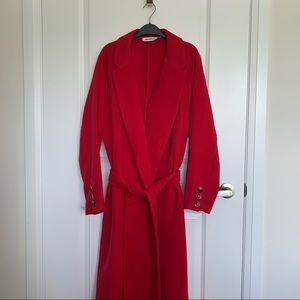 JUSTFABULOUS - Red Trench coat - 2X